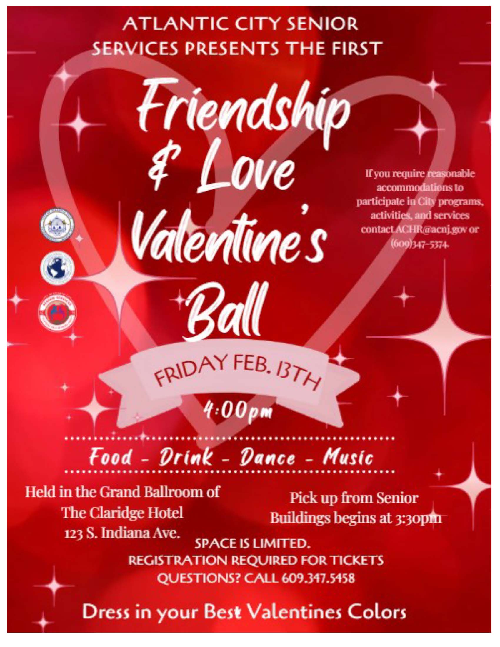 Friendship & Love Valentine's Ball for Seniors