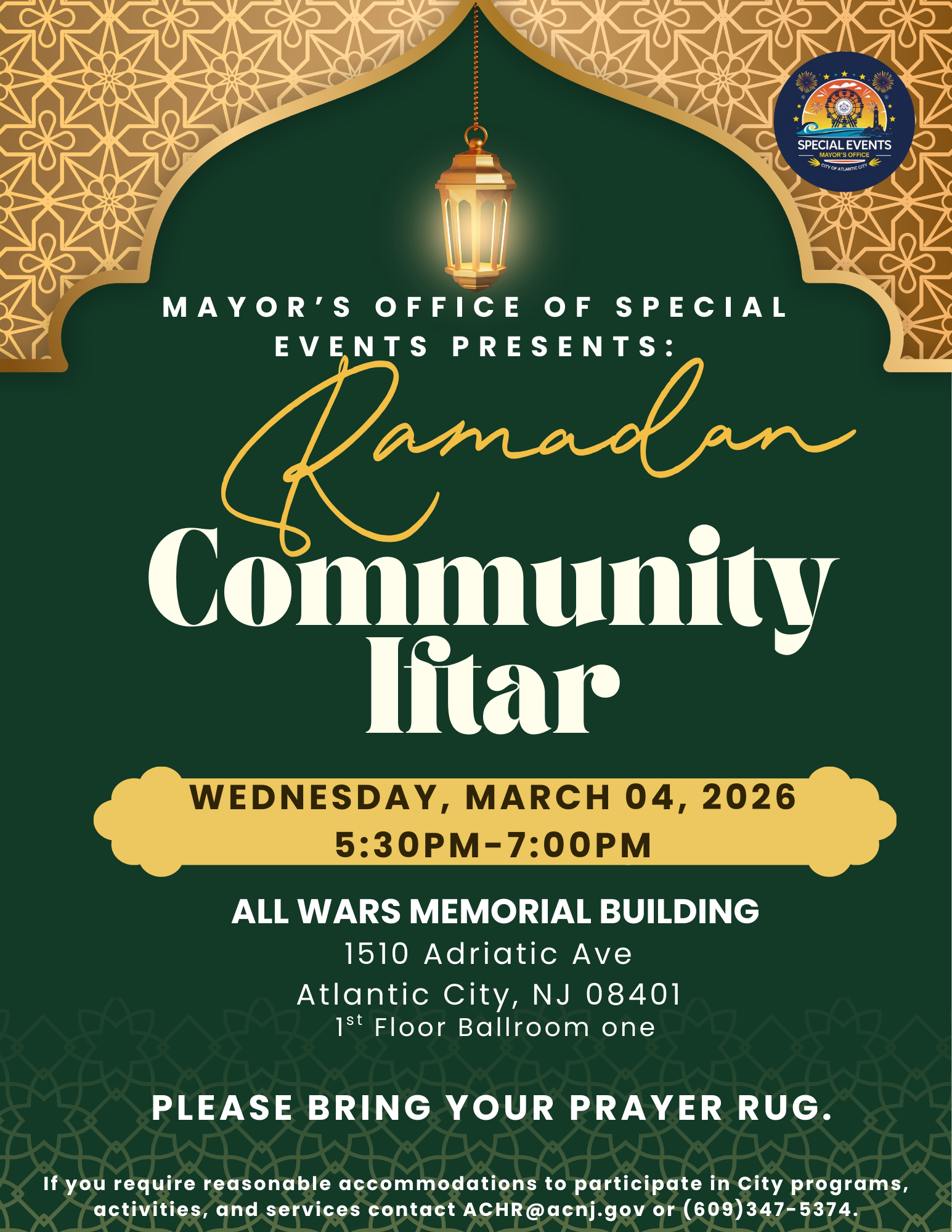 Ramadan Community Iftar