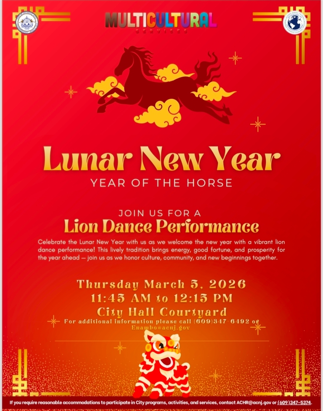 LUNAR NEW YEAR LIon Dance
