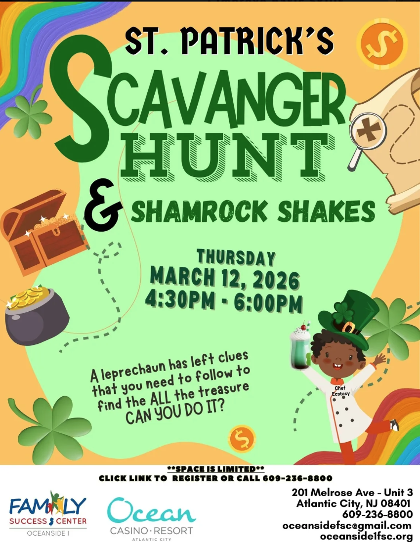 St Patrick's Scavenger Hunt & Shamrock Shakes 