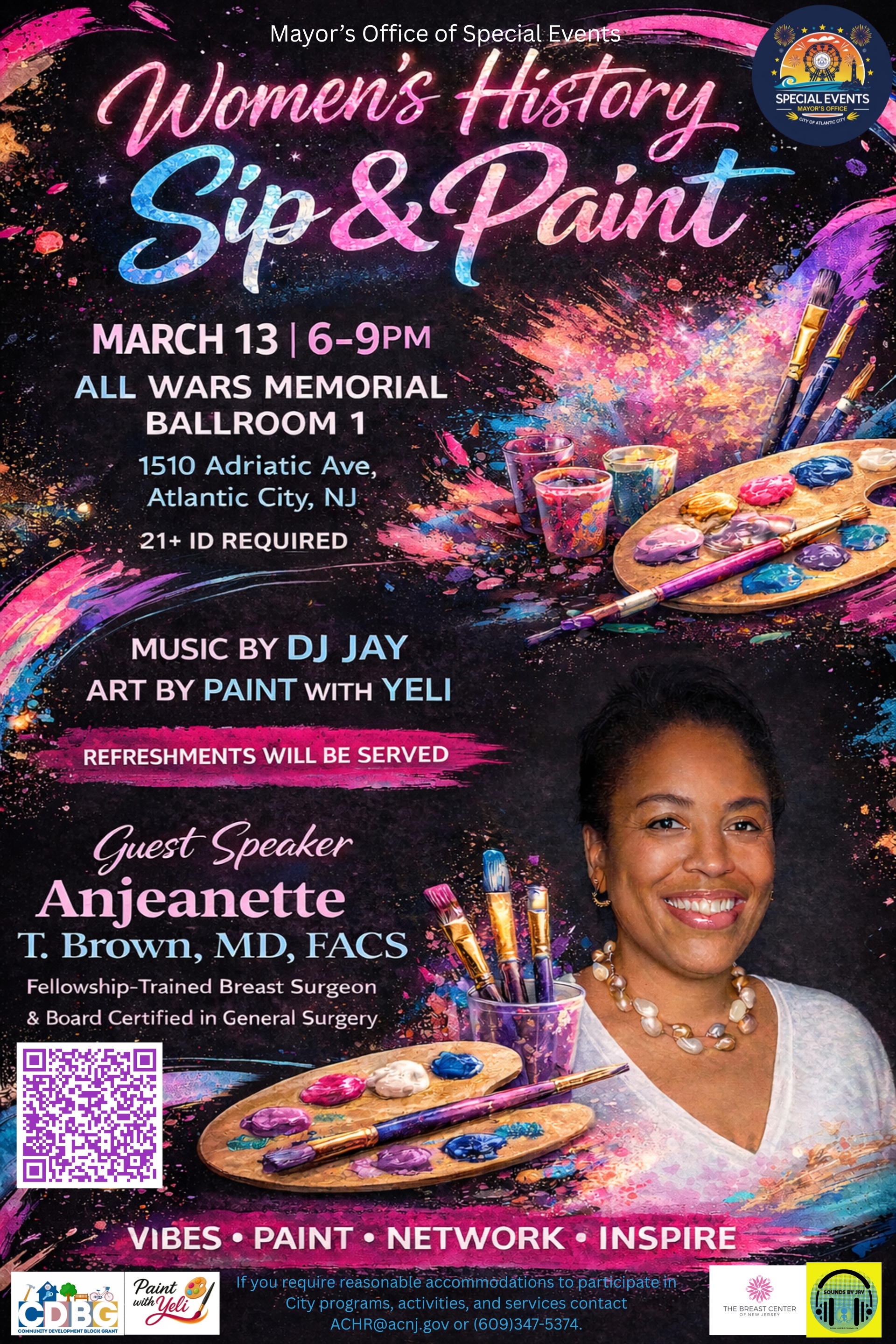 Women's History Sip & Paint