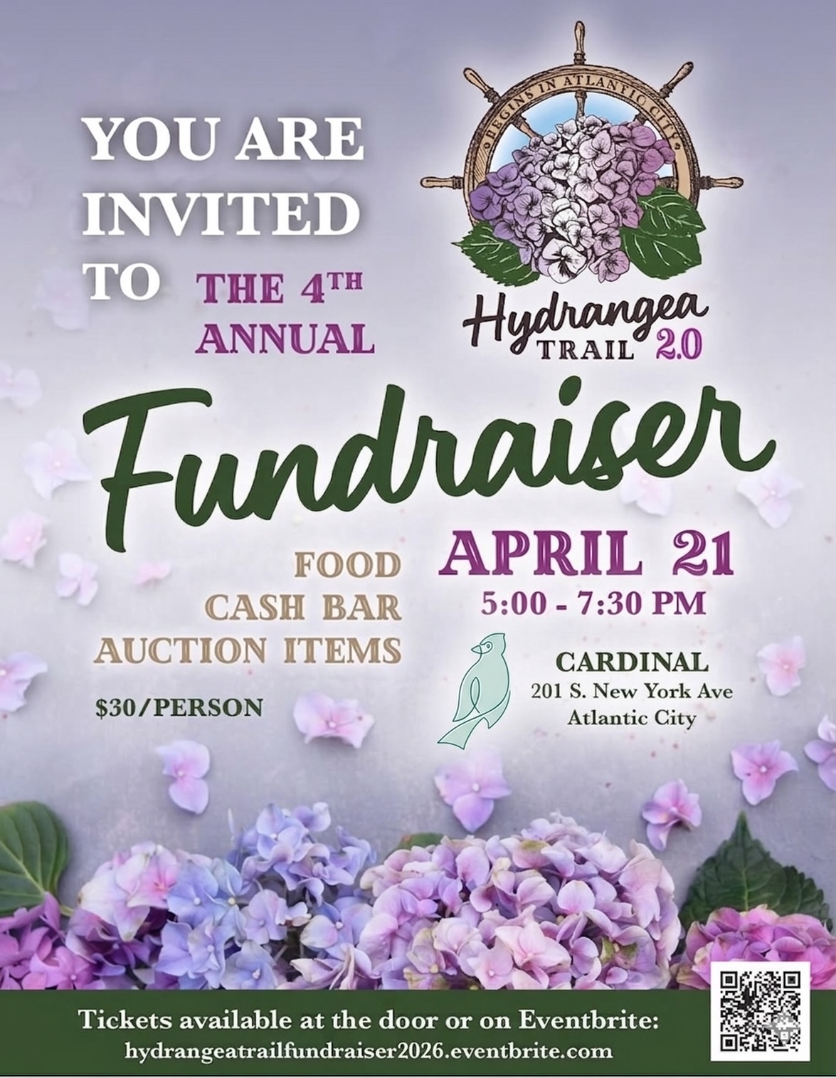 Hydrangea Trail 4th Annual Fundraiser 