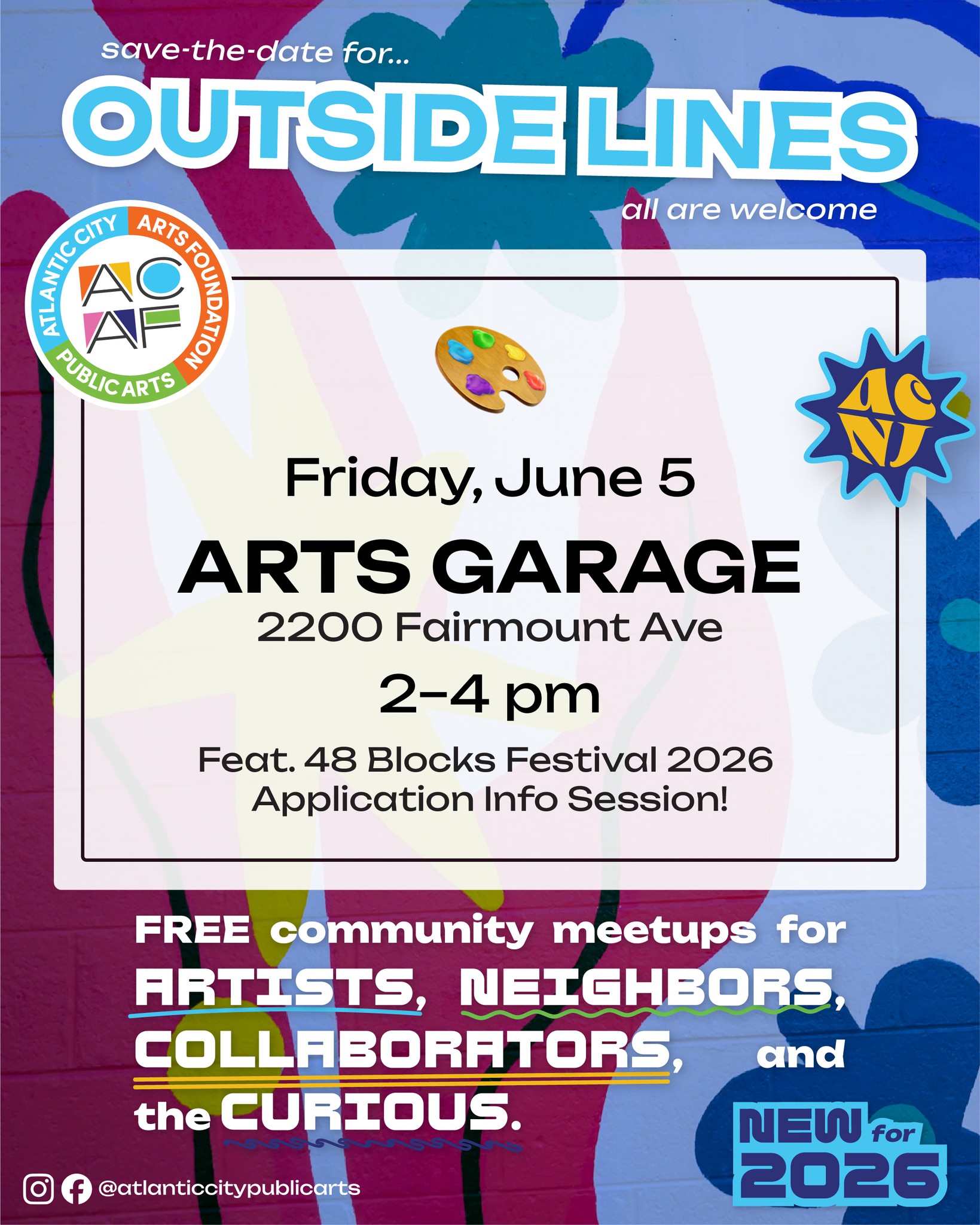 Atlantic City Arts Foundation Outside Lines