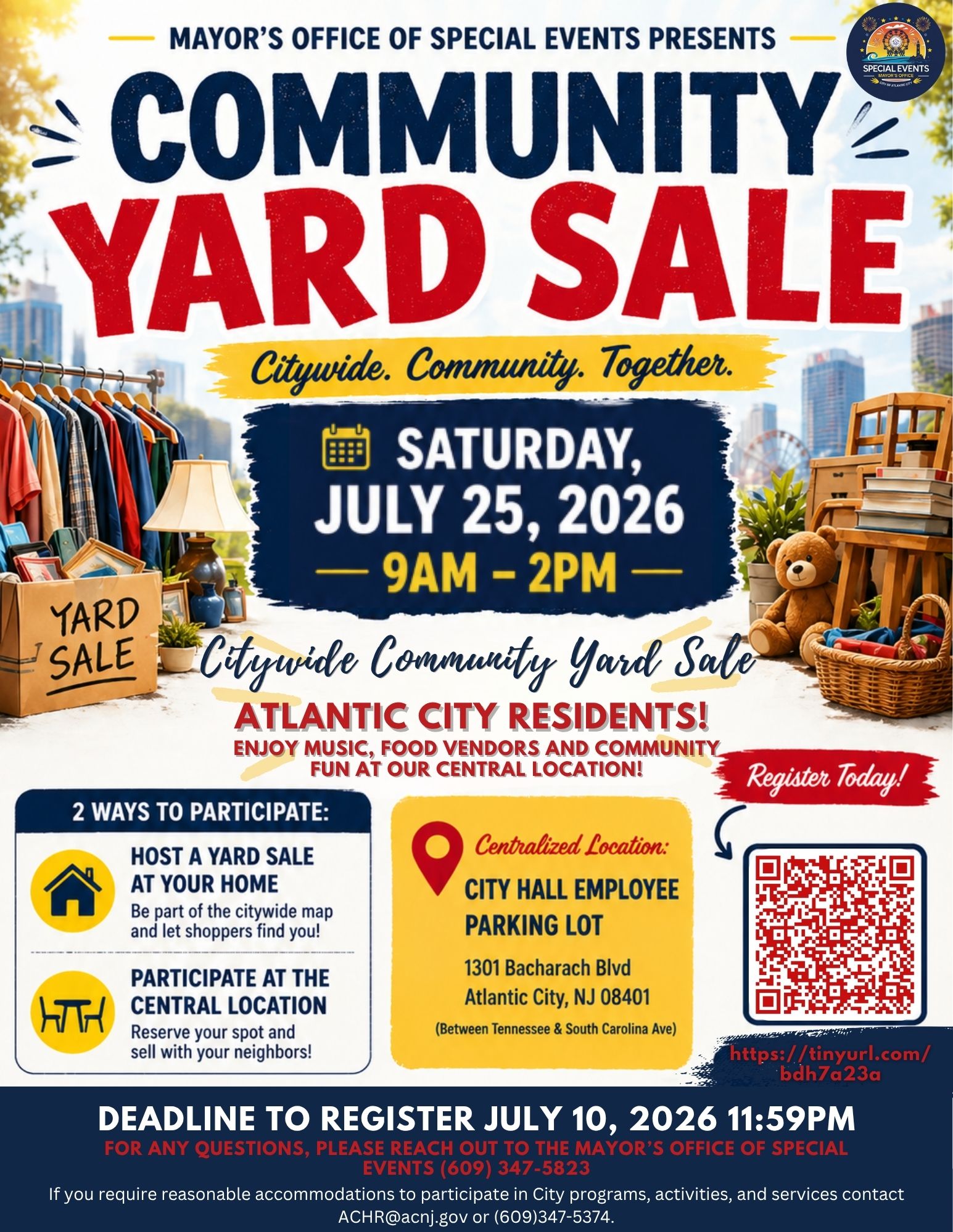 City of Atlantic City Community Yard Sale