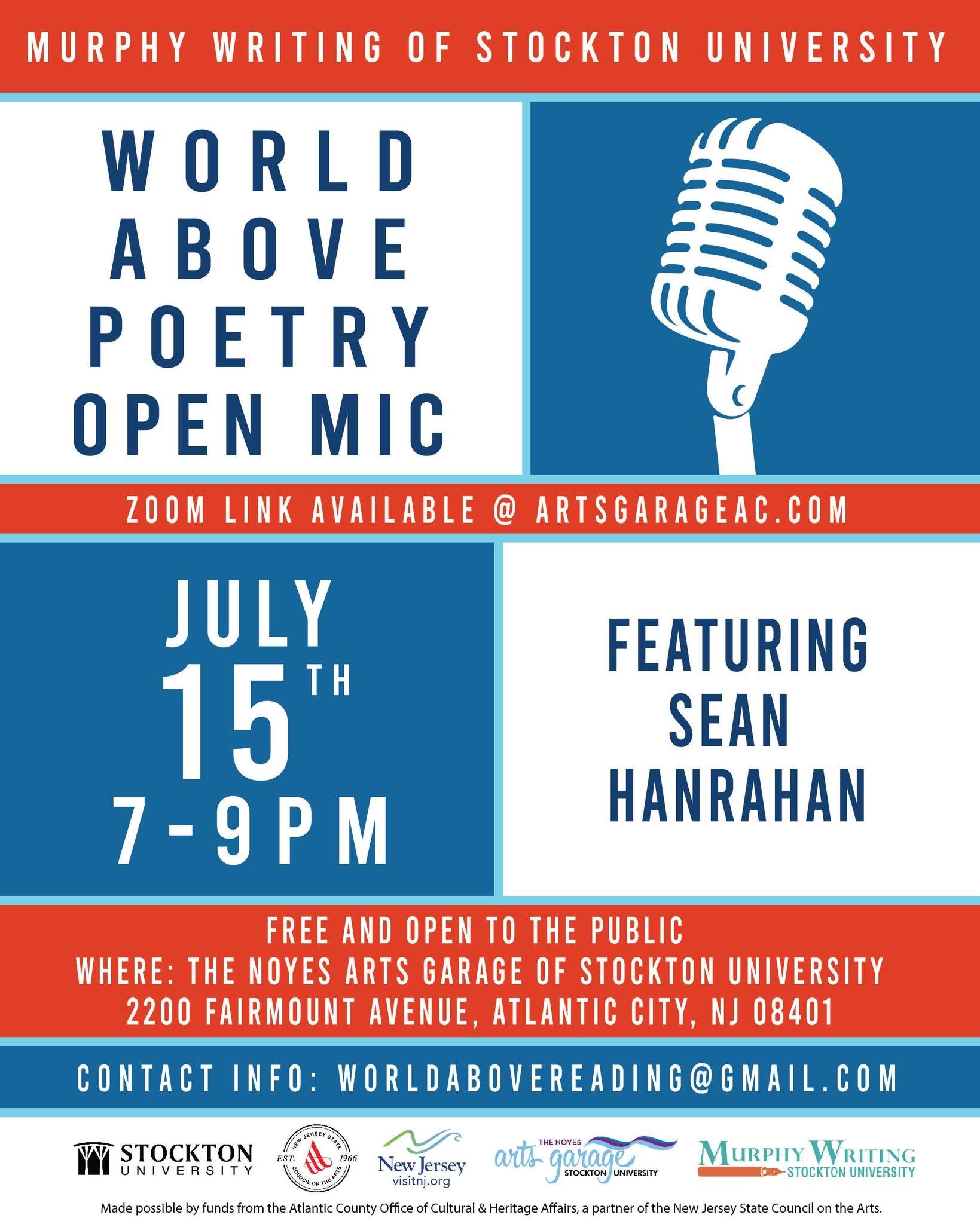 World Above Poetry Open Mic