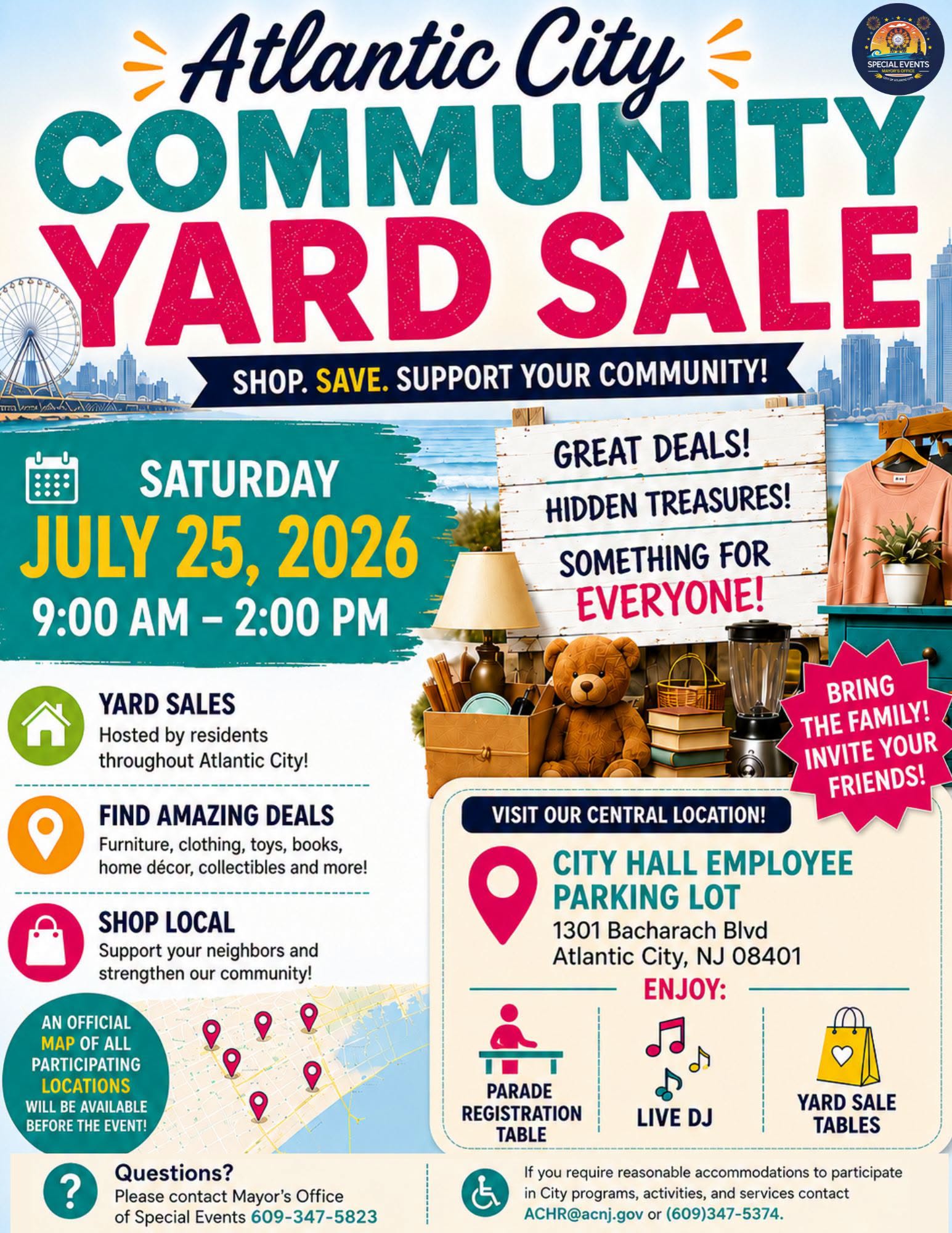 City of Atlantic City Community Yard Sale