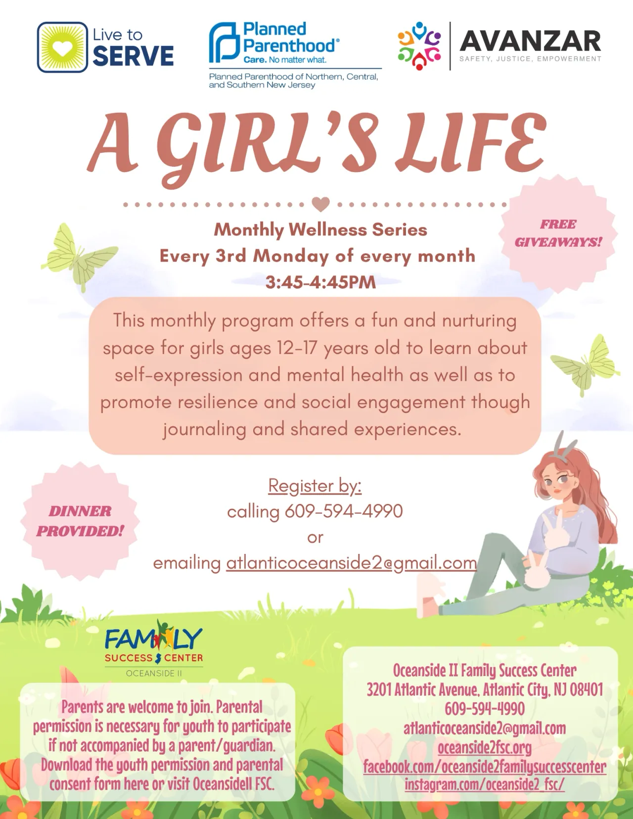 AGirl’s Life - Monthly Wellness Series