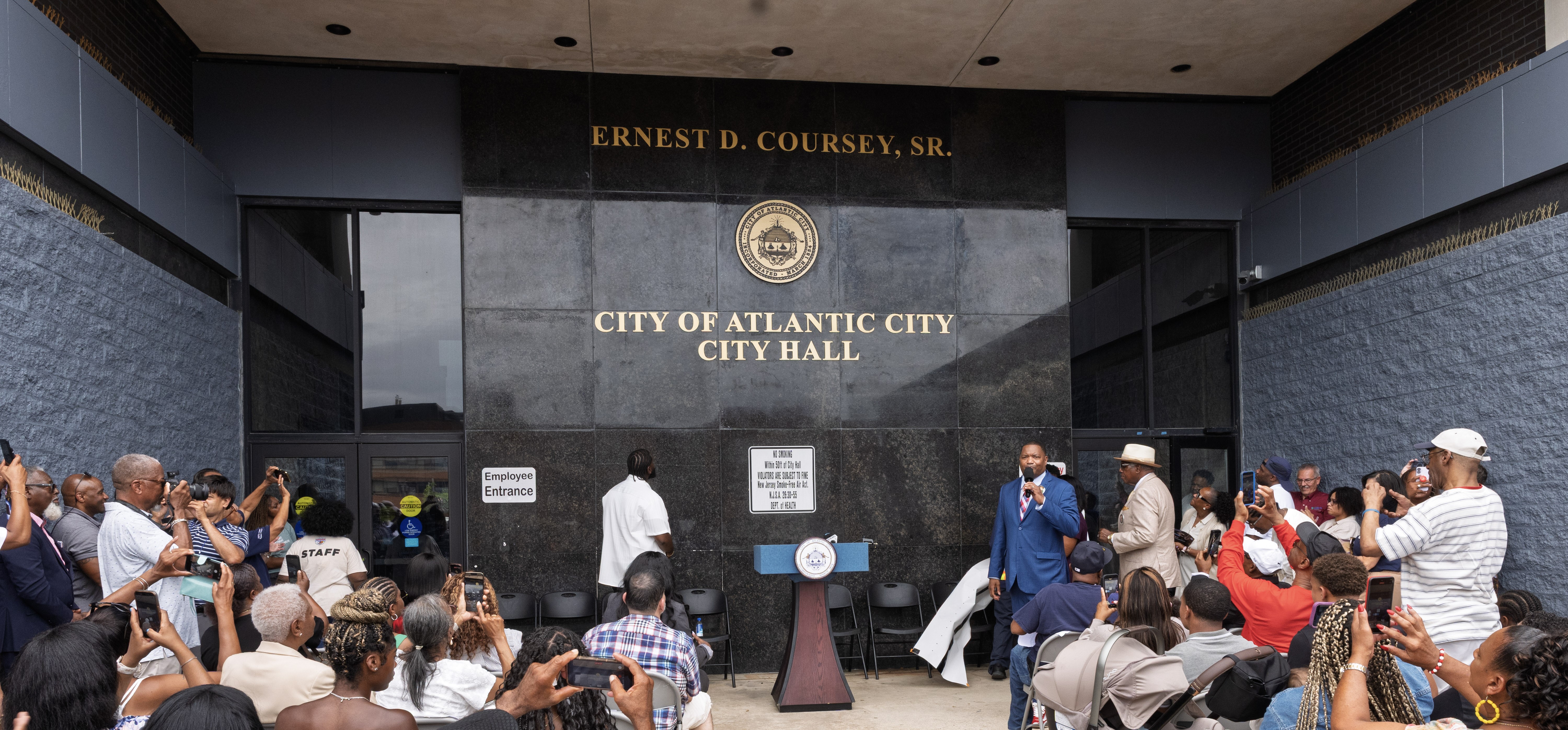 Atlantic City Honors One of Its Own with City Hall Building Dedication 