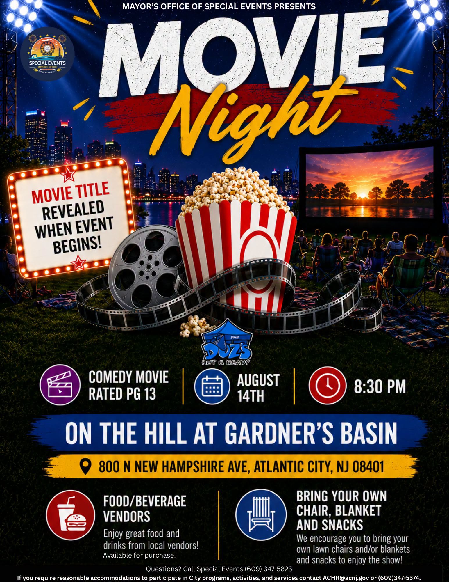 Movie Night at Garnder's Basin