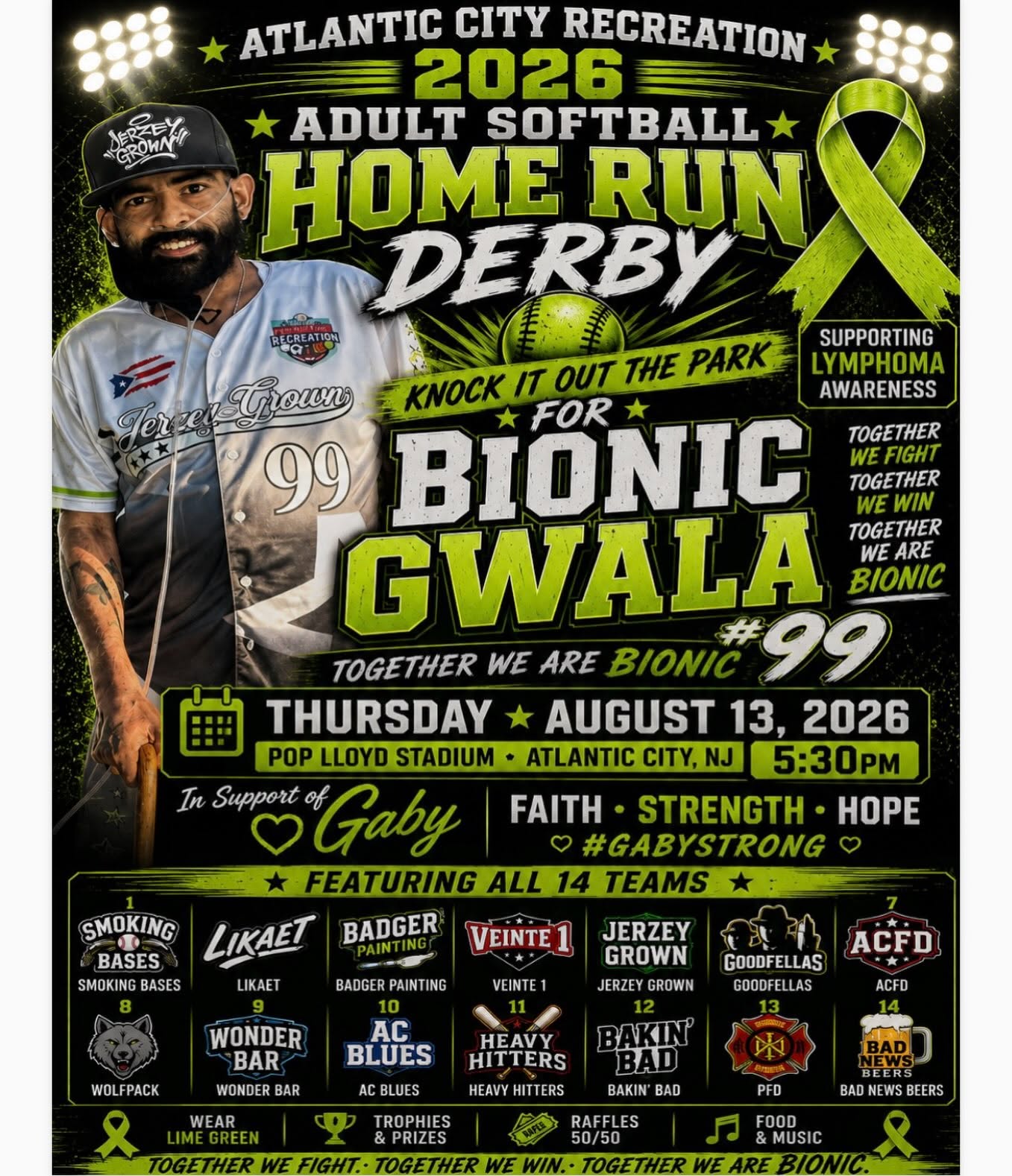 Atlantic City Rec Adult Softball Homerun Derby