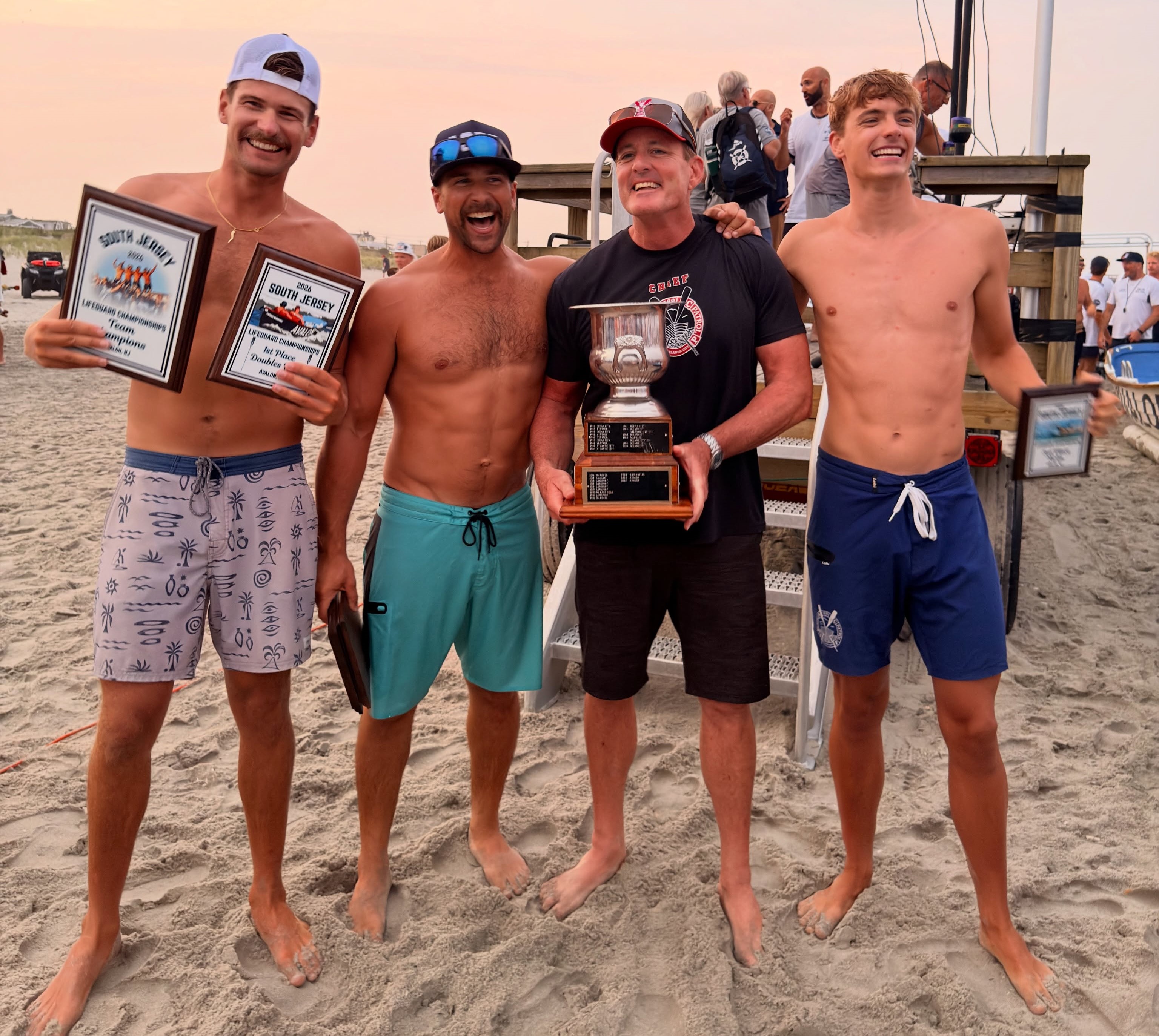 Atlantic City Beach Patrol Captures South Jersey Lifeguard Championships Team Title
