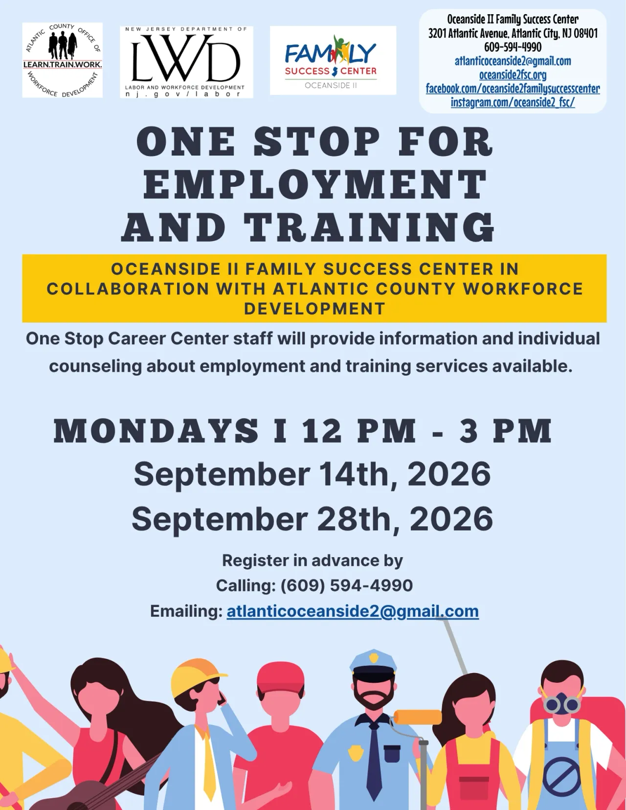 One Stop for Employment and Training event 