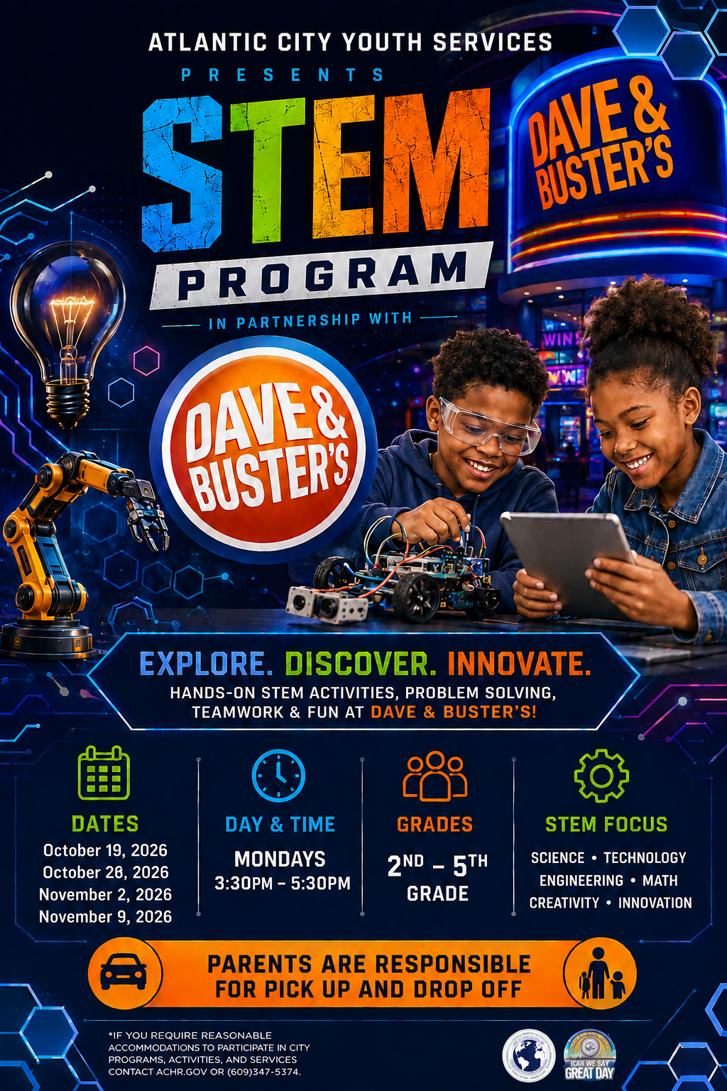 STEM Program at Dave & Buster's