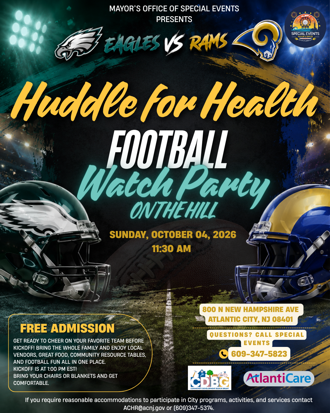 Hurdle for Health Eagles Watch Party 