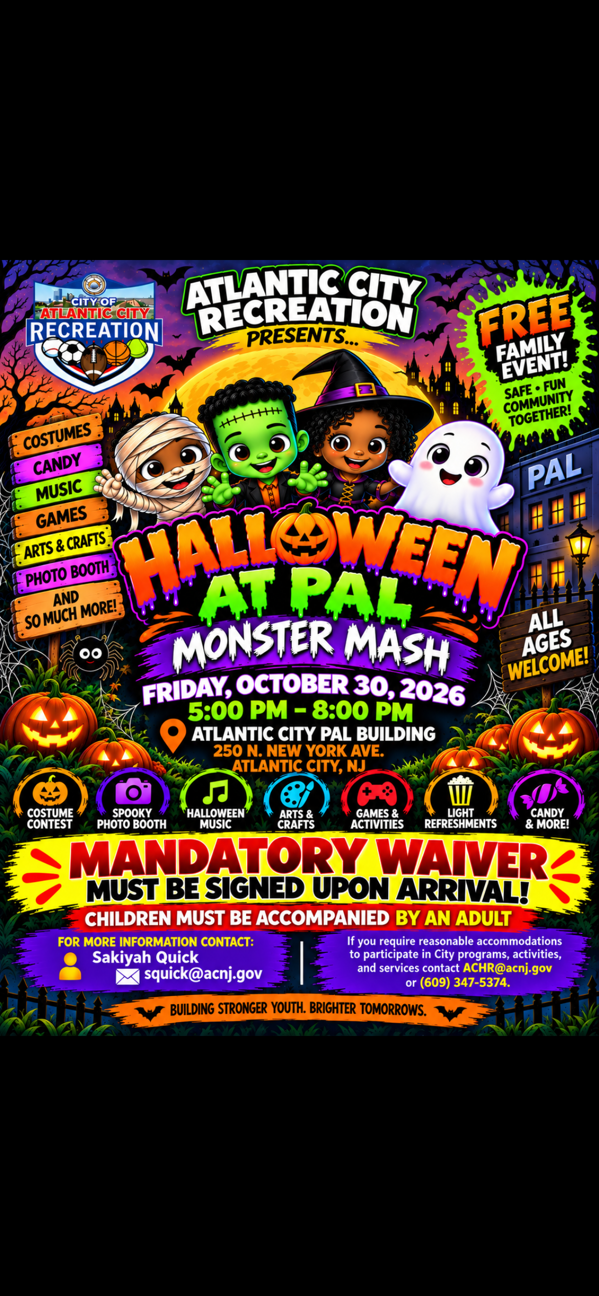 Halloween at PAL: Monster Mash