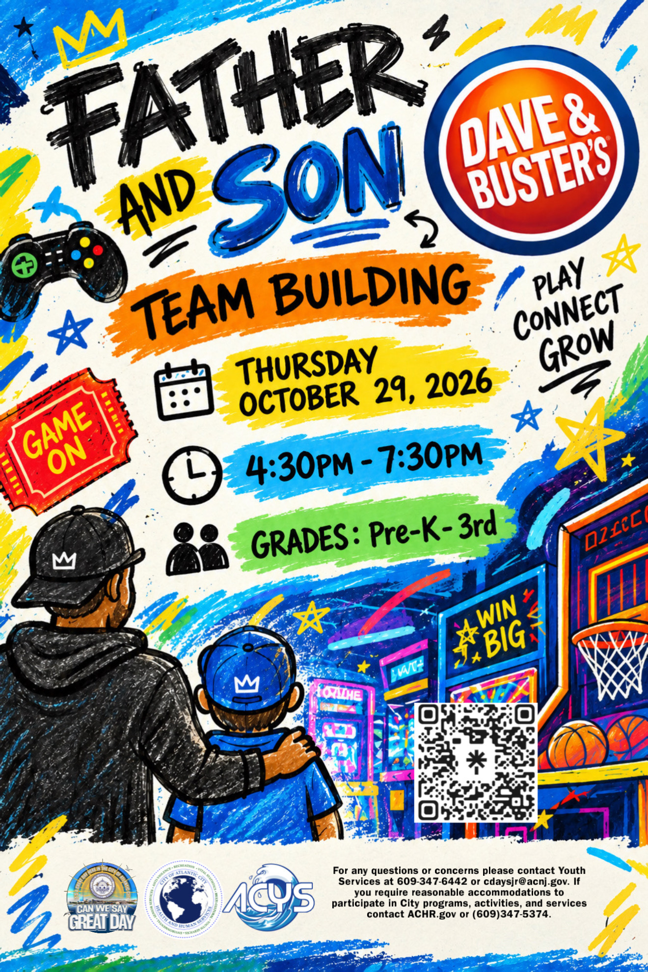 Father and Son Team Building