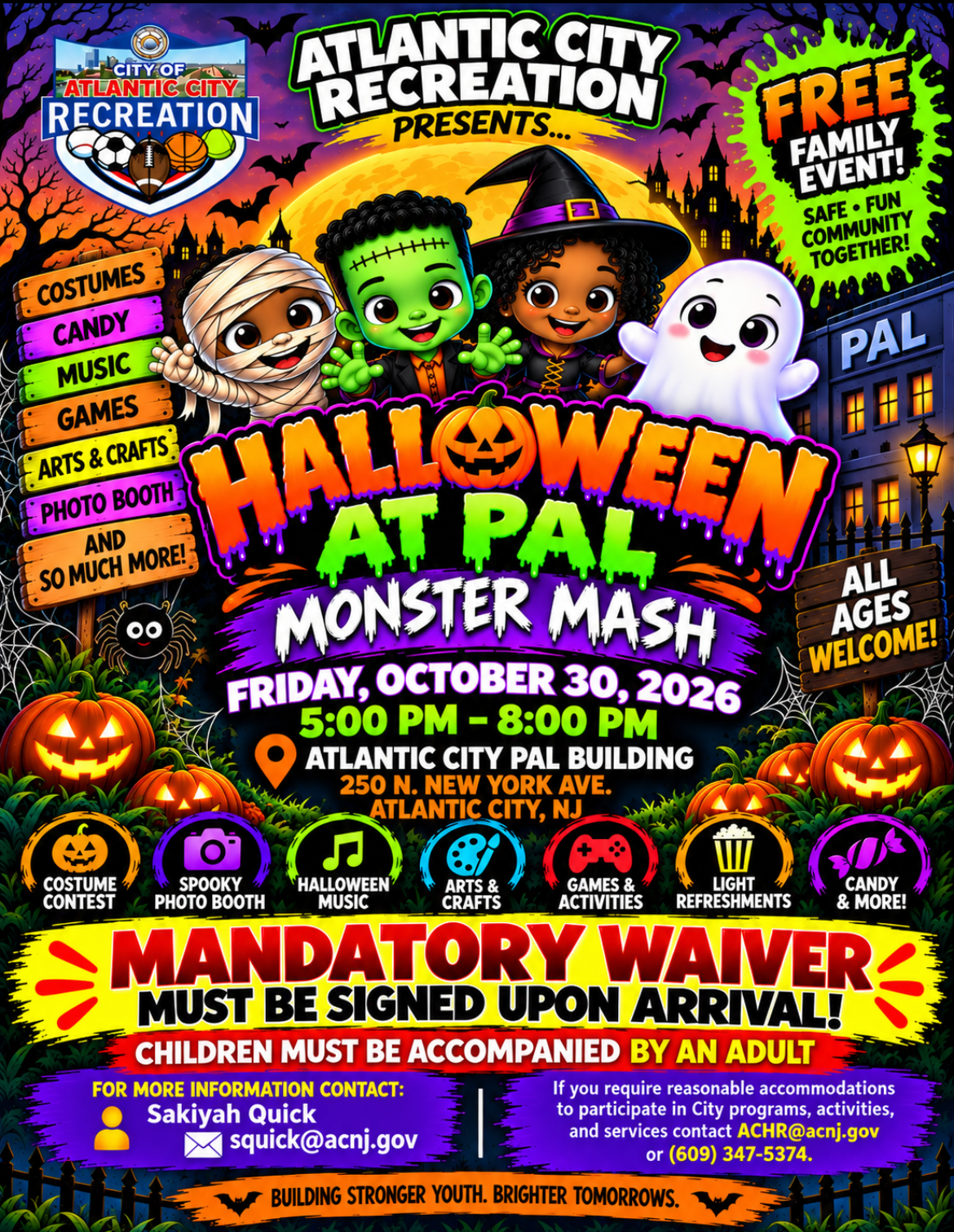 Halloween at PAL: Monster Mash