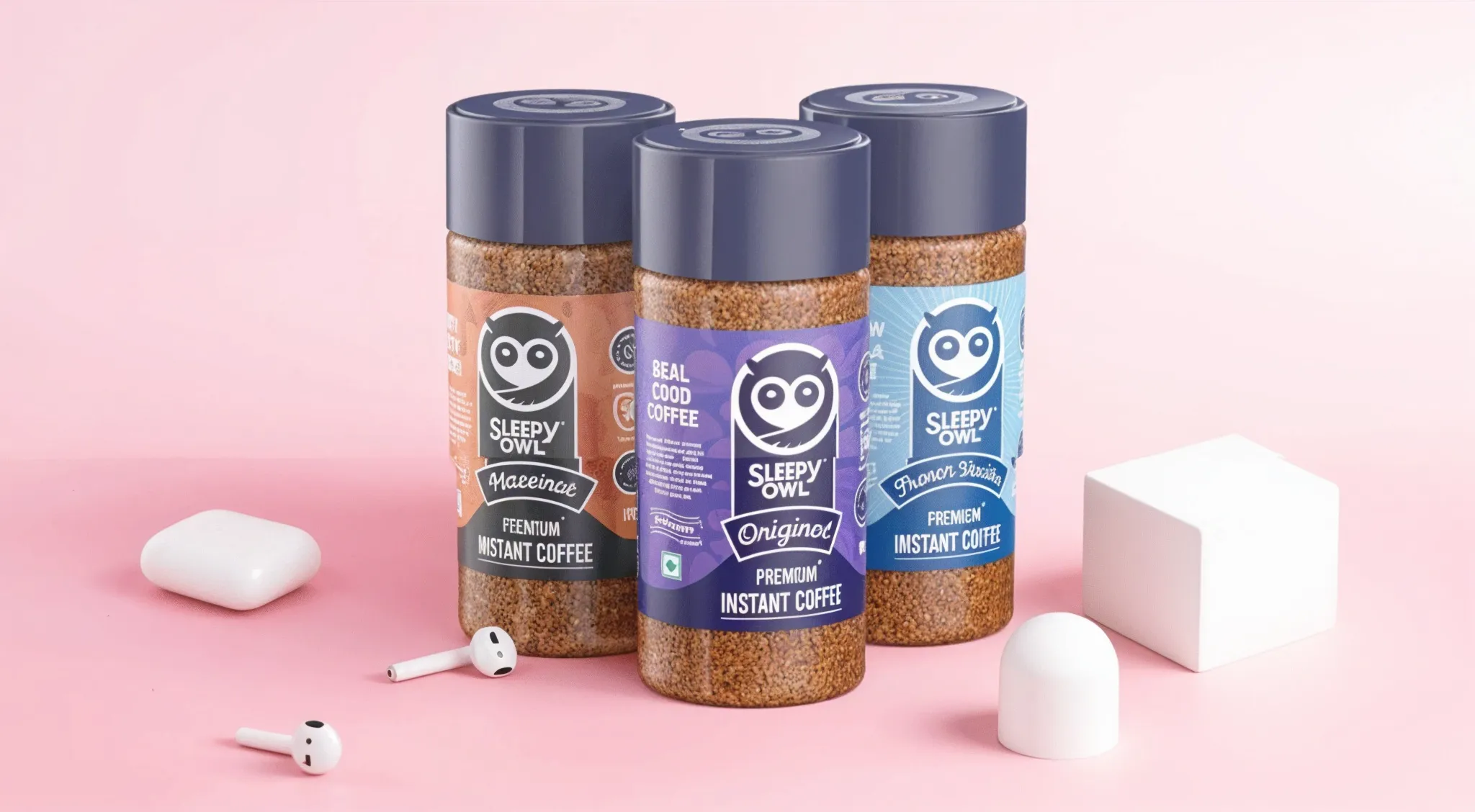 Sleepy Owl website UX UI evaluation summary with design elements breakdown