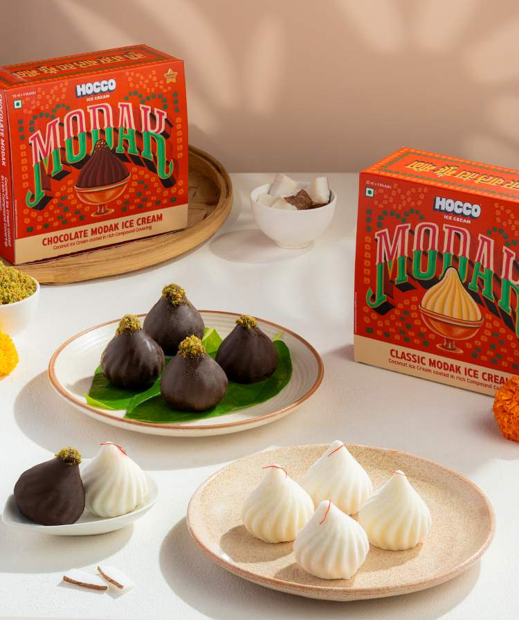 HOCCO Launches Modak-Shaped Ice Cream for Ganesh Chaturthi 2025 ...