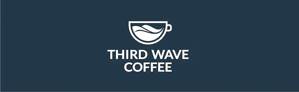Third Wave Coffee logo featuring three waves symbolizing specialty coffee movement