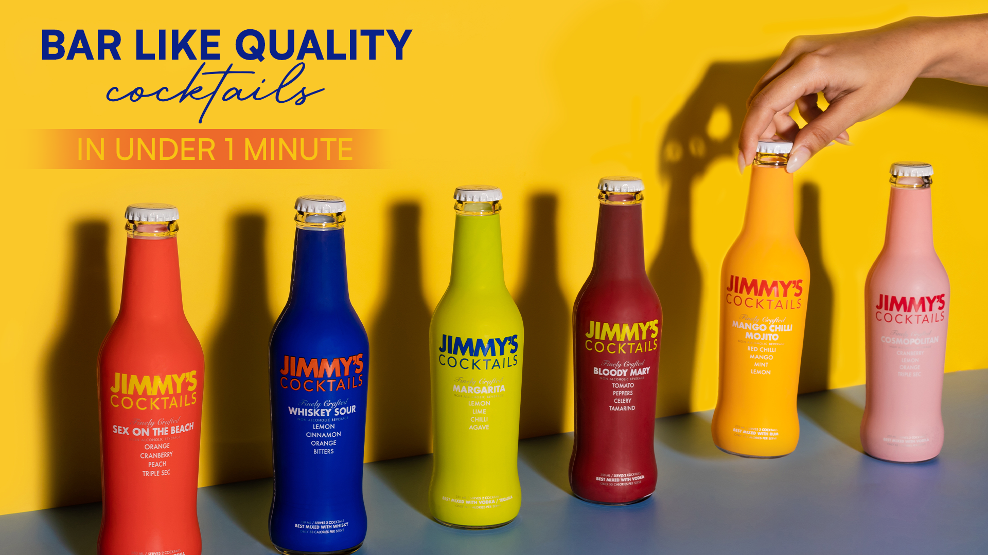 Jimmy's Cocktail Mixers – Jimmy's Cocktails