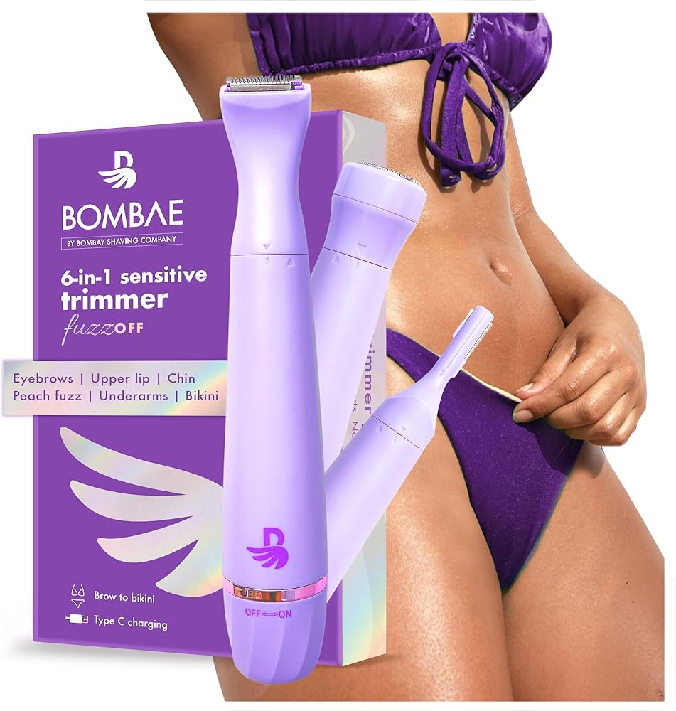 Bombae 6-in-1 Sensitive | Trimmer for Women | Bikini trimmer ...
