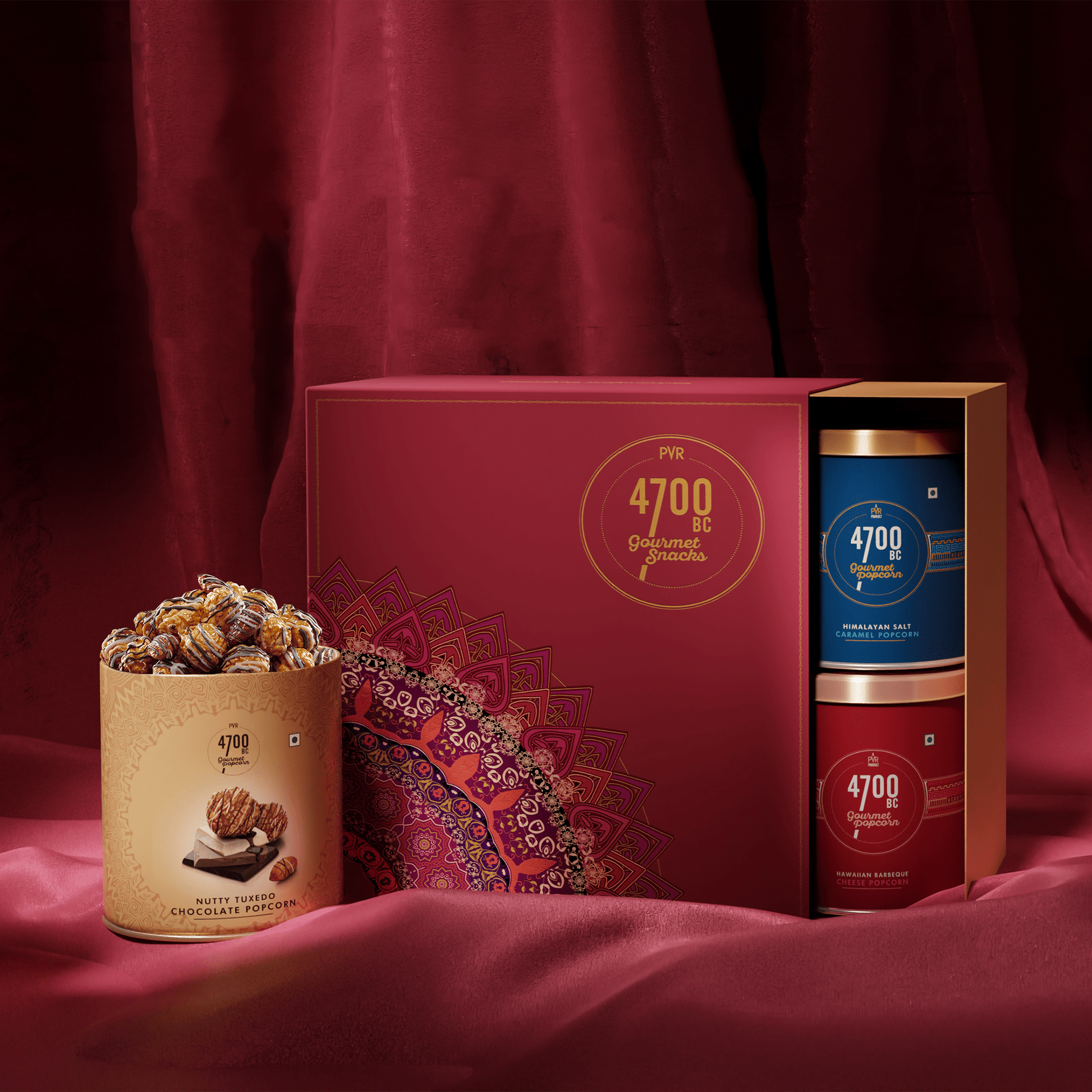 Festive Gift Box (4 Flavours: 2 Chocolate, Cheese and ...