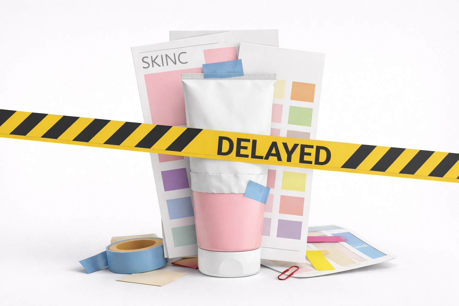 packaging design delayed product launch