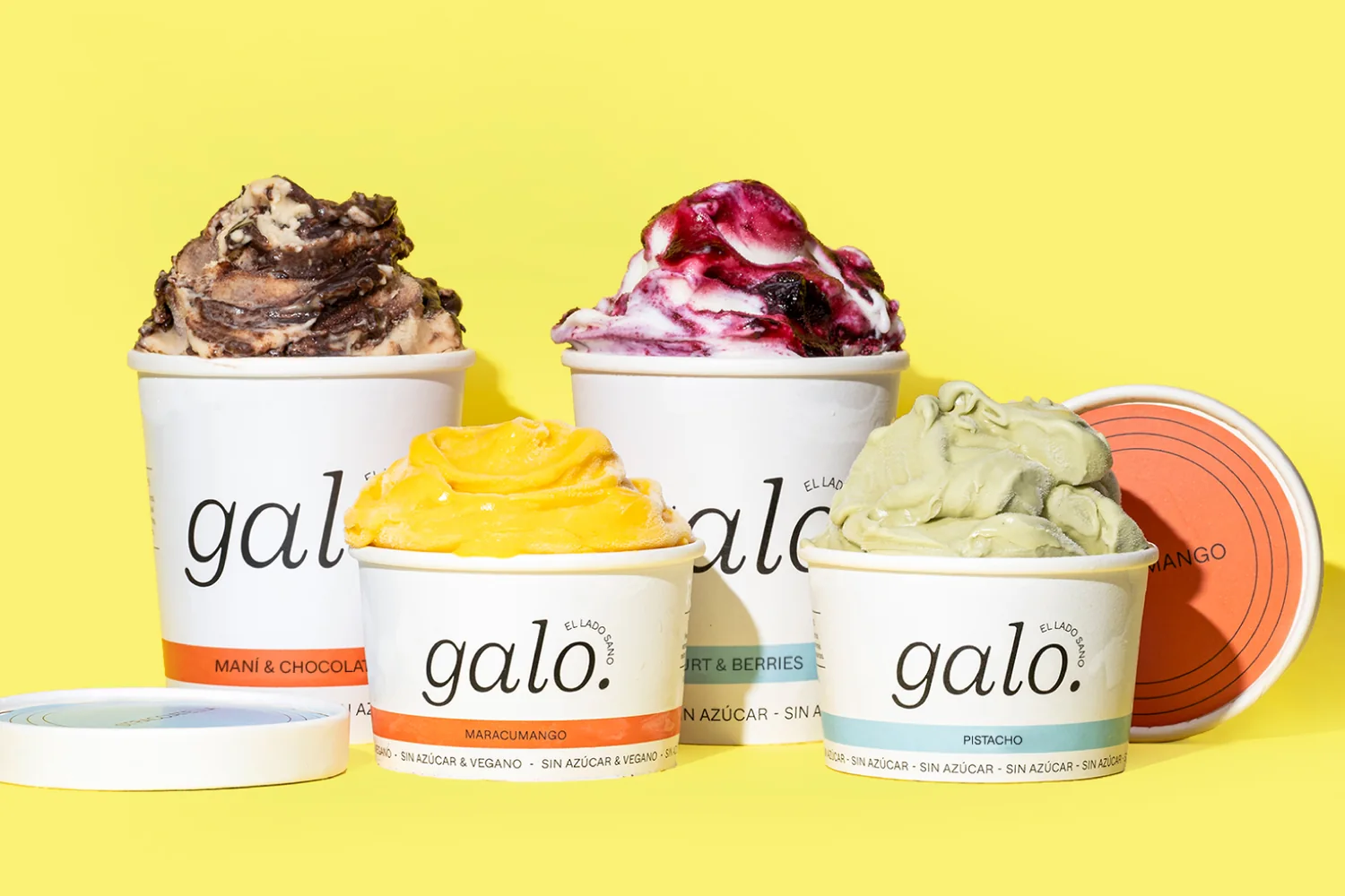 Helados Galo ice cream packaging design by Supernova Studio, Diego De Chorie, Cristina Musso, Micaela Arregui