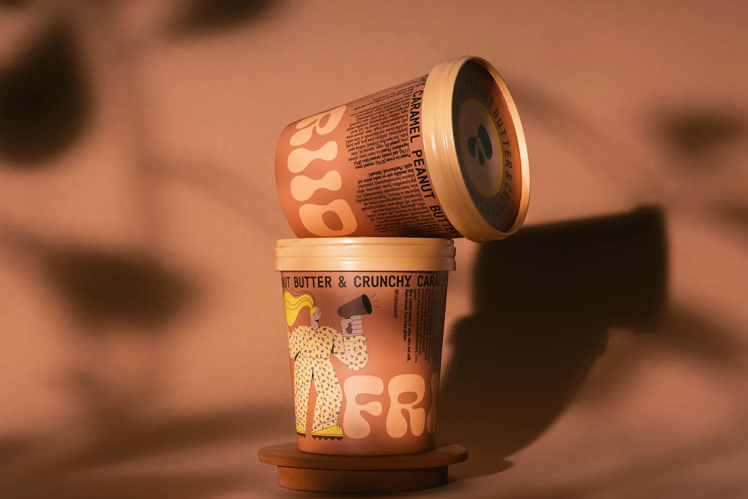 FRIIDU ICE CREAM ice cream packaging design by Piëtke Visser, Kuudes Helsinki & Stockholm, Henri Vogt