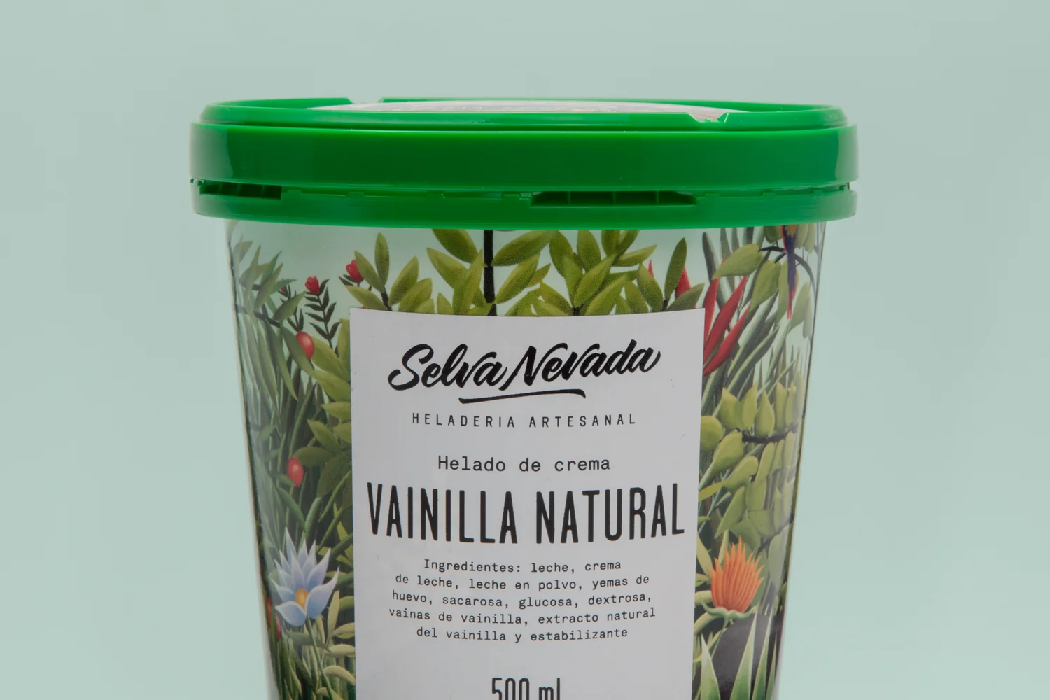 Selva Nevada ice cream packaging design by Siegenthaler &Co