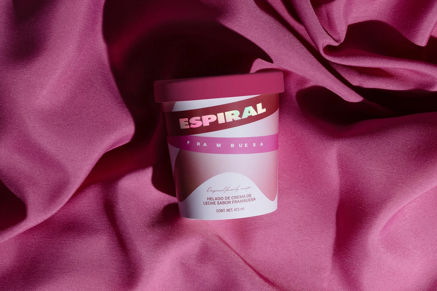 Espiral ice cream packaging design by Brada, MANUEL BRADA