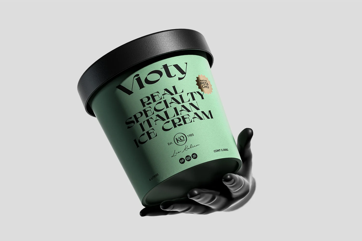 Vioty - Ice Cream ice cream packaging design by David Espinosa
