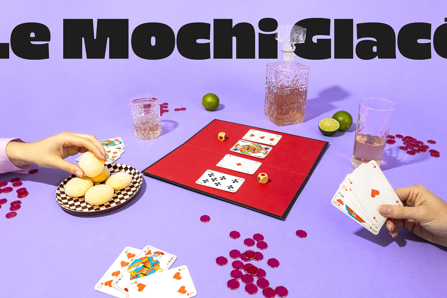Le Mochi Glacé ice cream packaging design by Clémence Gouy