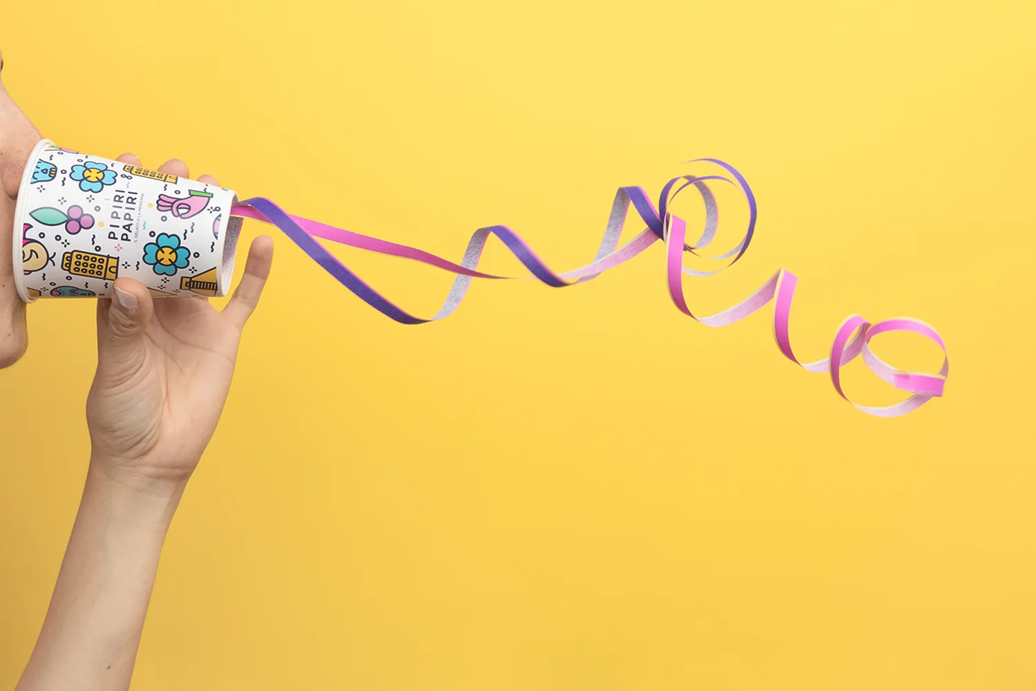 Pipiri Papiri ice cream packaging design by the branding people