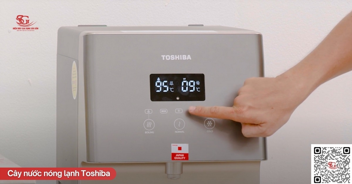 Top 5 Cây nước nóng lạnh Toshiba giá rẻ dưới 3 triệu đáng mua nhất (Model phổ thông)