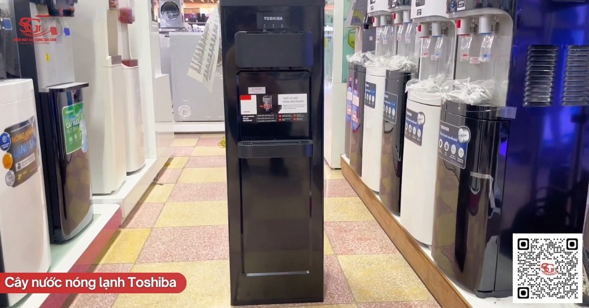 Giới thiệu về các dòng cây nước nóng lạnh Toshiba đa dạng tại ĐMGDSG