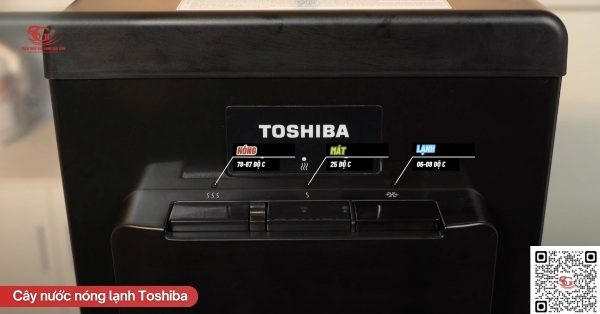 Hệ thống làm nóng nhanh chóng trên cây nước nóng lạnh Toshiba