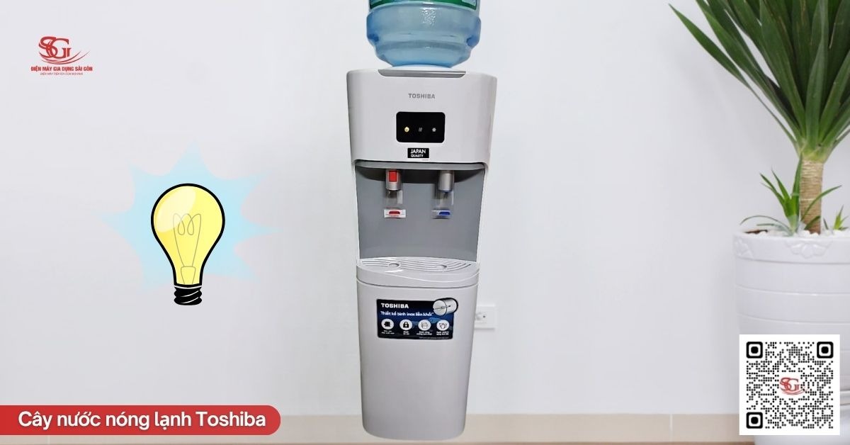 Lắp đặt đúng cách giúp cây nước Toshiba hoạt động tiết kiệm điện