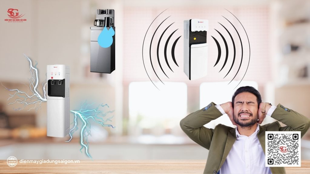 Tổng hợp những lỗi thường gặp ở cây nước nóng lạnh Toshiba