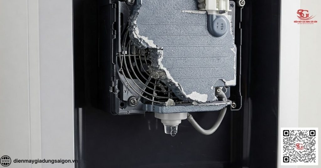 Kiểm tra tình trạng Block và Gas khi cây nước nóng lạnh không lạnh