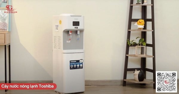 Cây nước Toshiba RWF-W1669BV-W1 màu trắng tinh tế cho văn phòng