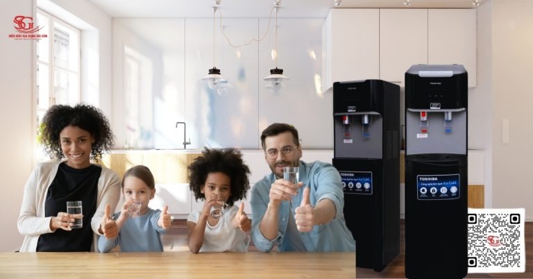 Cây nước Toshiba RWF-W1669BVK1 sử dụng công nghệ Block Ice Cold