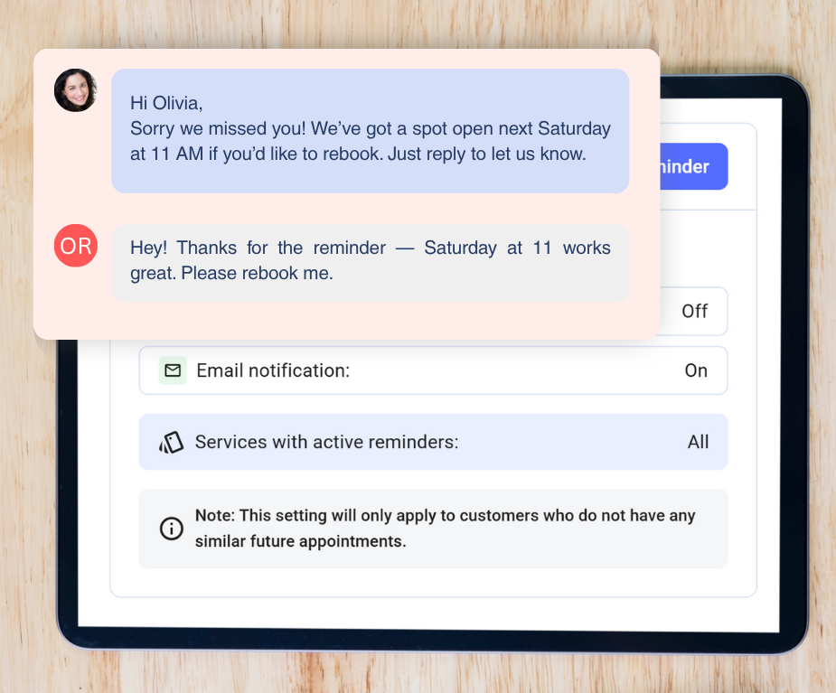 tracking client appointments in barbershop software