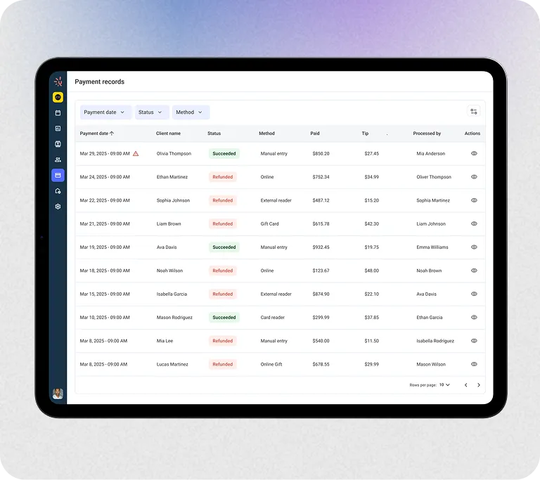 virtual meeting feature for convenient online beauty consultations