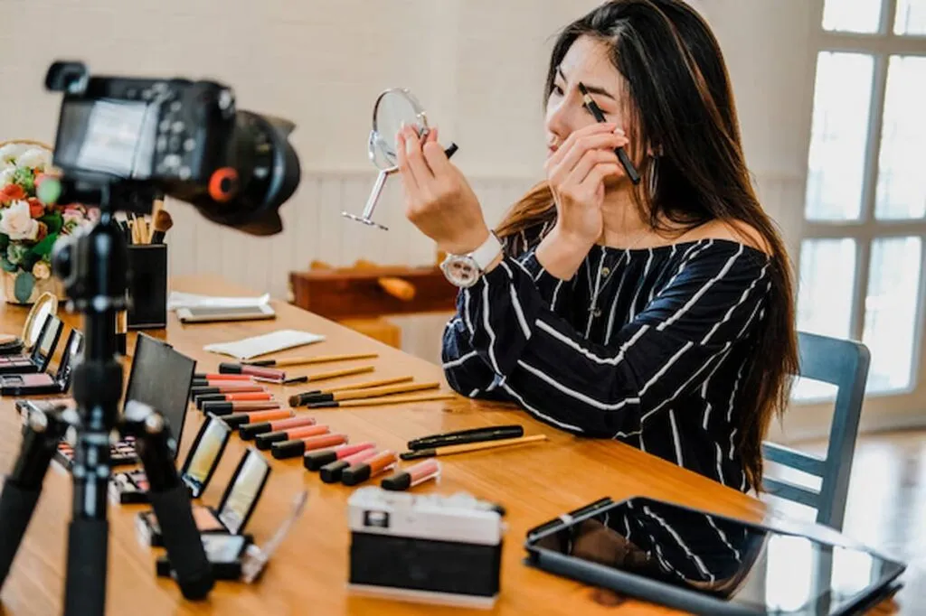 beauty blogging, vlogging