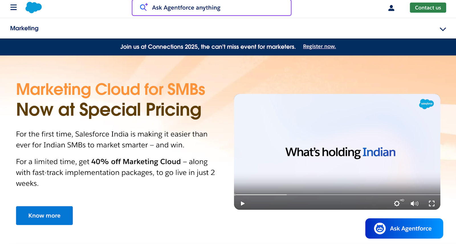 Salesforce Marketing Cloud for B2B journey analytics