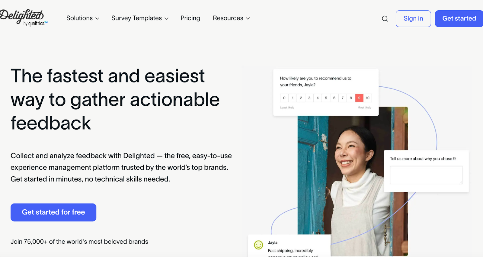 Capture real-time client insights using Delighted