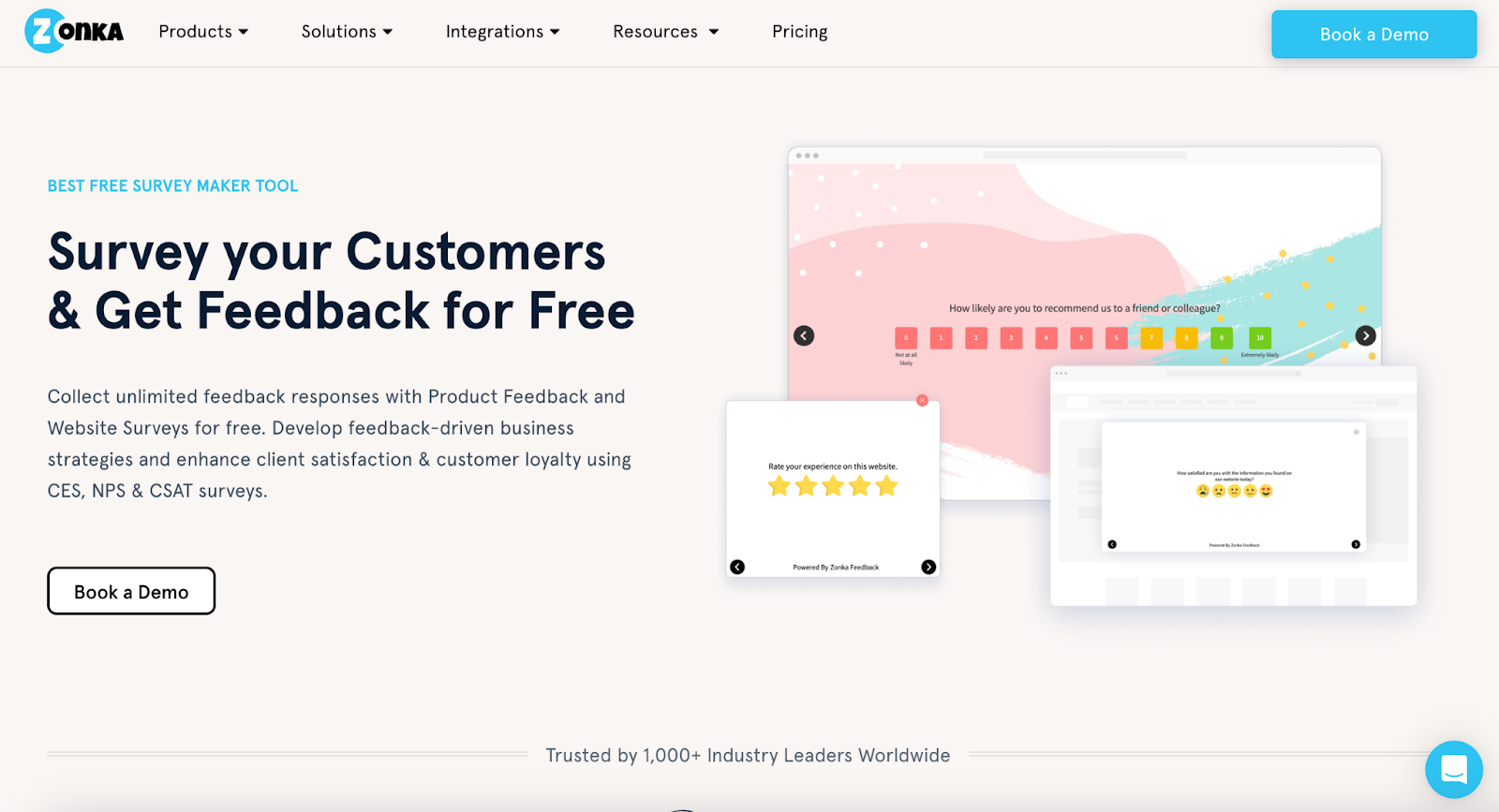 See Zonka Feedback tool for CX surveys and NPS tracking