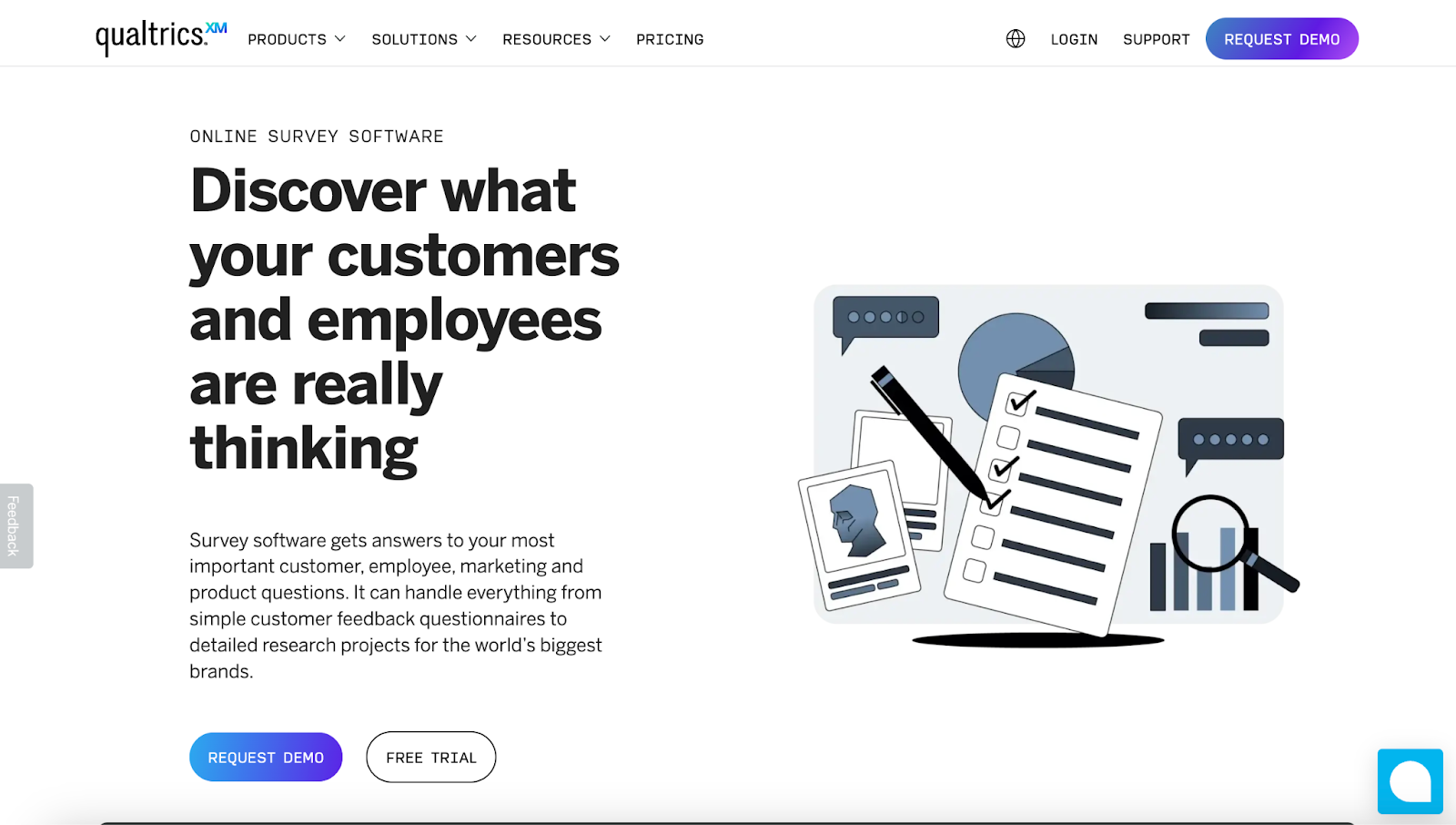 Handle everything from simple questionnaires to detailed research projects